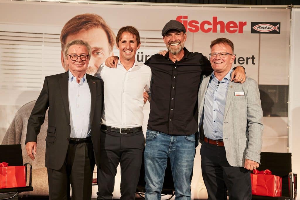 Jürgen Klopp: Ein Heimspiel zum 75. Jubiläum der fischer Gruppe