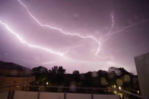 Unwetter über Bad Dürrheim 2023