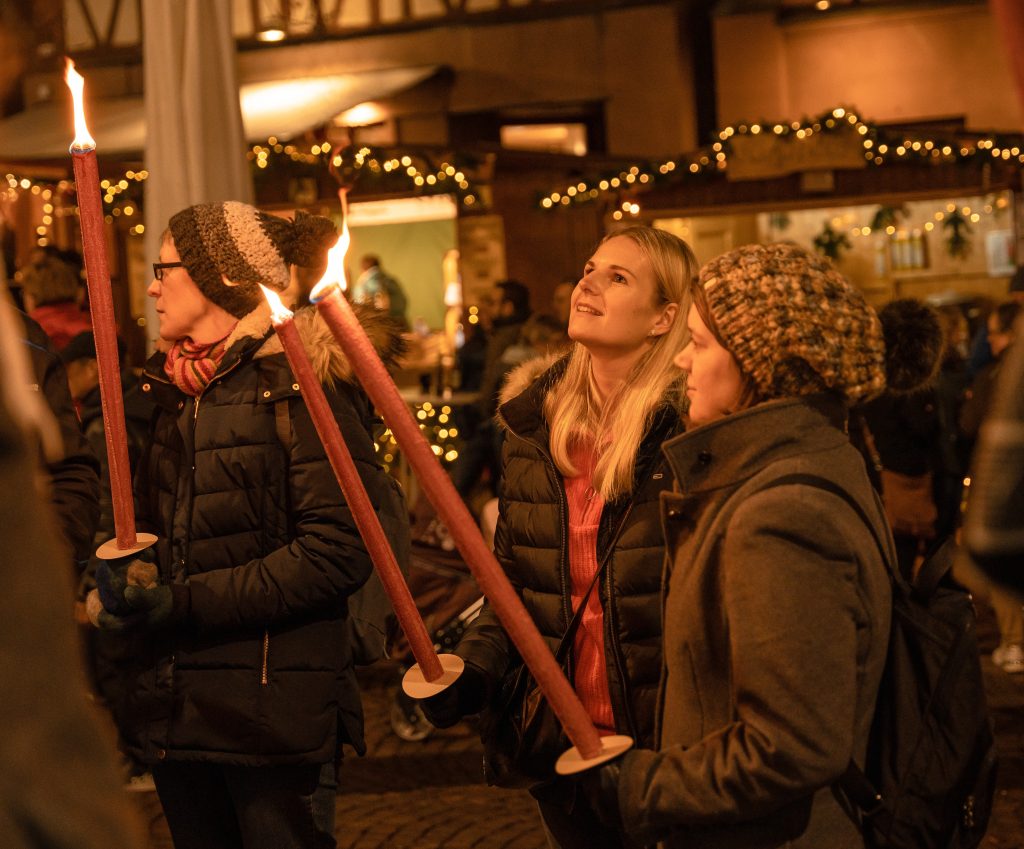 Calw: Weihnachtlicher Fackelrundgang