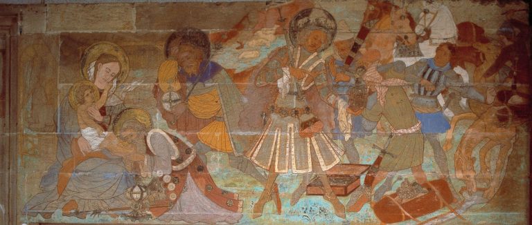 Kunstschätze in der Klosterkirche: Das Wandbild der „Heiligen Drei Könige“ im Kloster Maulbronn