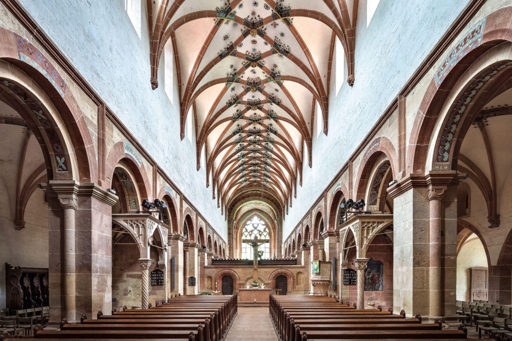 Kunstschätze in der Klosterkirche: Das Wandbild der "Heiligen Drei Könige" im Kloster Maulbronn 27 maulbronn innen klosterkirche 2 foto ssg guenther bayerl ssg pressebild