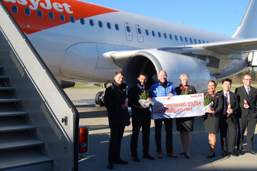 Die Pisten rufen: Bodensee-Airport Friedrichshafen heißt Wintersportler willkommen