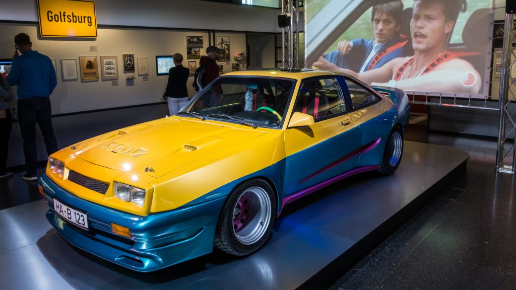 Opel Manta B (Manta-Manta) im Haus der Geschichte in Bonn
