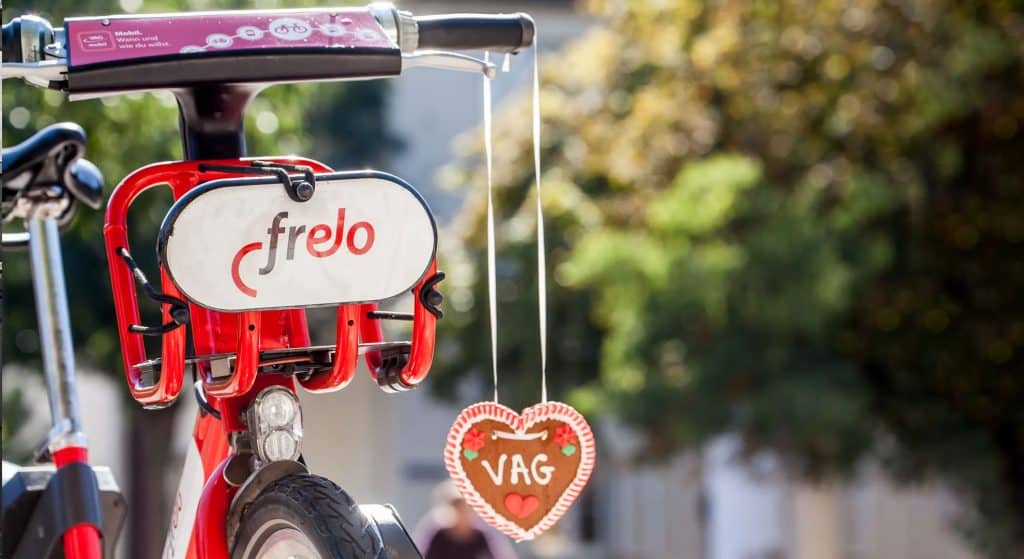 Die Freiburger Frelo-Leihfahrräder setzen ihren Siegeszug fort.