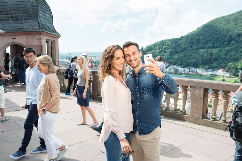 Romantische Valentinsaktion: "Küss mich! Im Schloss" – kostenlose Eintritte in märchenhafte Schlösser in Baden-Württemberg 17 Heidelberg Besucher foto Niels Schubert ssg pressebild