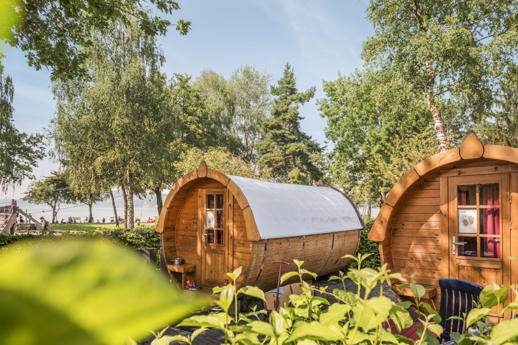 Camping am Bodensee: Naturnahes Glück und SinnesImpulse pur Konstanz Campingplatz Klausenhorn Schlaffaesser 08 Copyright MTK Dagmar Schwelle