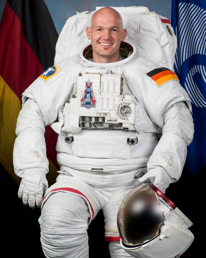 Astro-Alex' kosmisches Abenteuer: Vom Baden-Württembergischen Hohenlohe zum Mond! Alexander Gerst official portrait