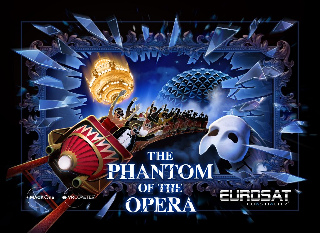 Phantom der Oper fährt Achterbahn: Europa-Park präsentiert neue VR-Attraktion „Eurosat Coastiality – The Phantom of the Opera“