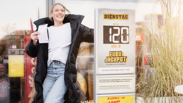 Eurojackpot: 120 Millionen Euro warten auf den Glückspilz