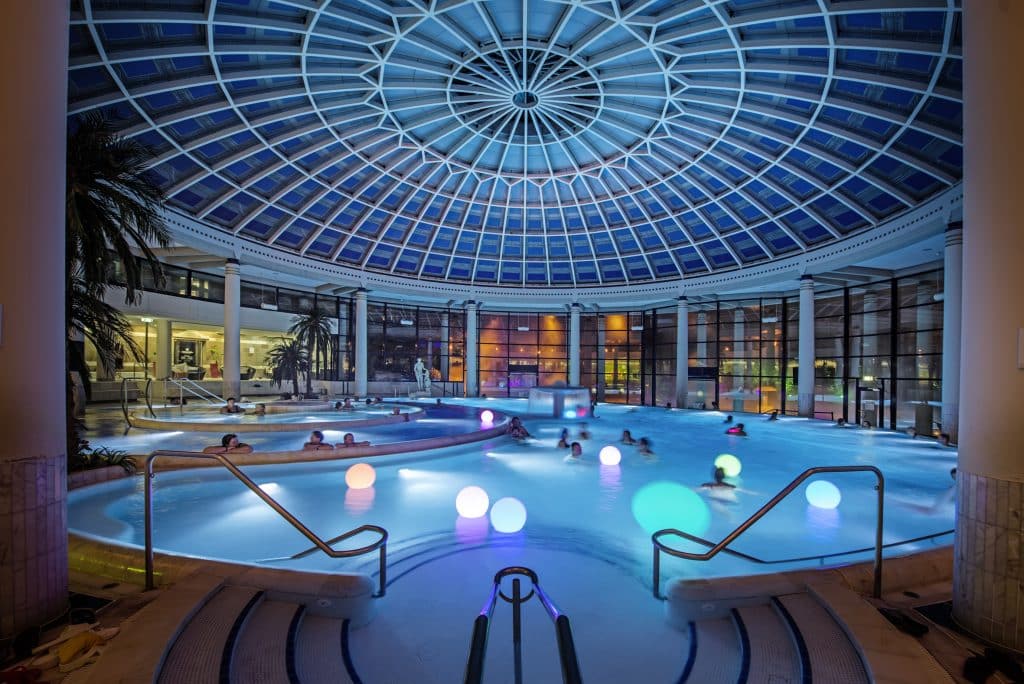 Entspannung pur: Caracalla-Therme in Baden-Baden.
