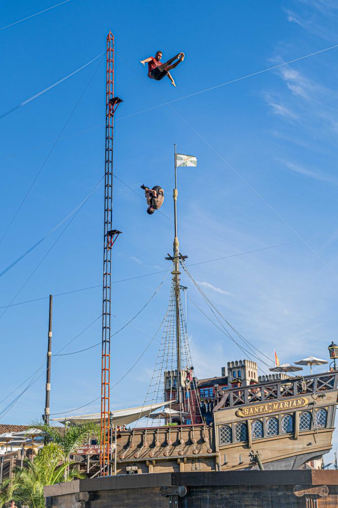 "Retorno dos Piratas": Spektakuläre High Diving Show kehrt nach Unfall 2023 in den Europa-Park zurück PM 2024 High Diving Show 2