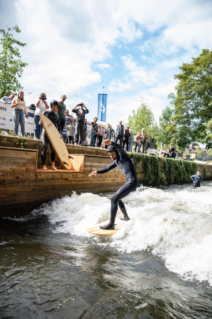 Action garantiert: Blackforestwave in Pforzheim. 
