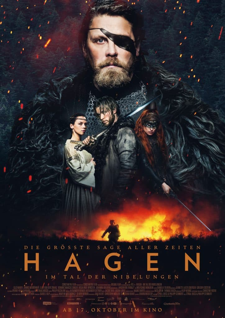 Episches Fantasy-Abenteuer: "Hagen - Im Tal der Nibelungen" stürmt die Kinoleinwand CON HAGEN A4 MAIN AW 22 7 1