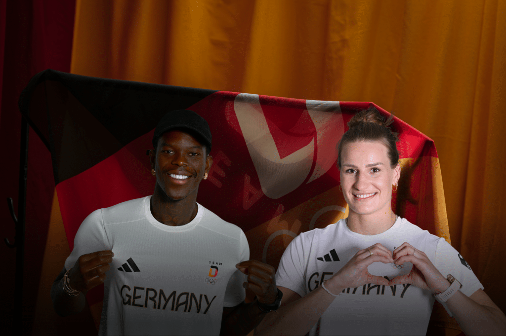 Deutsche Fahnenträger bei den Olympischen Spielen 2024: Anna-Maria Wagner und Dennis Schröder