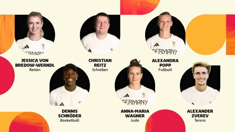 In 11 Tagen beginnt Olympia: Wählen Sie das Fahnenträger-Duo für Paris 2024!