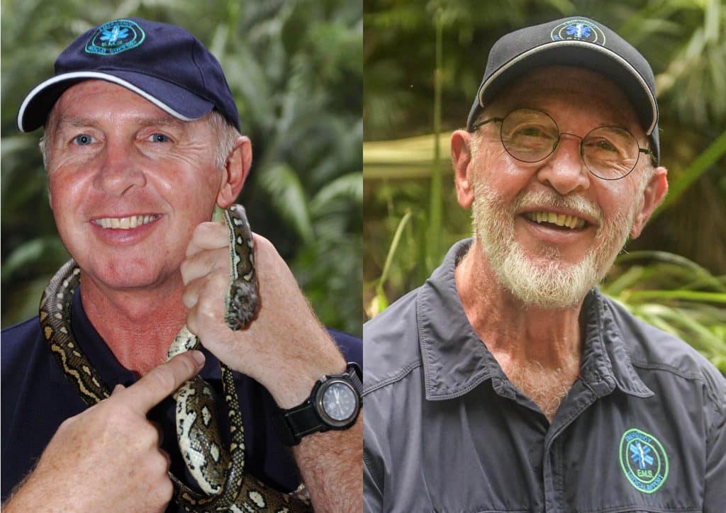 Dschungelcamp-Legenden-Check: Von Sonja Zietlow bis Gigi Birofio – Wie haben sich die Dschungel-Stars verändert?" 2 Ebenfalls seit Staffel 1 dabei ist der allseits beliebte Dr. Bob. Früher noch ohne Bart, hat er sich über die Jahre zu einer echten Dschungel-Ikone entwickelt. Seine ruhige Art und medizinische Expertise sind aus dem Format nicht mehr wegzudenken. Der Bartwuchs scheint seine Weisheit nur noch zu unterstreichen.