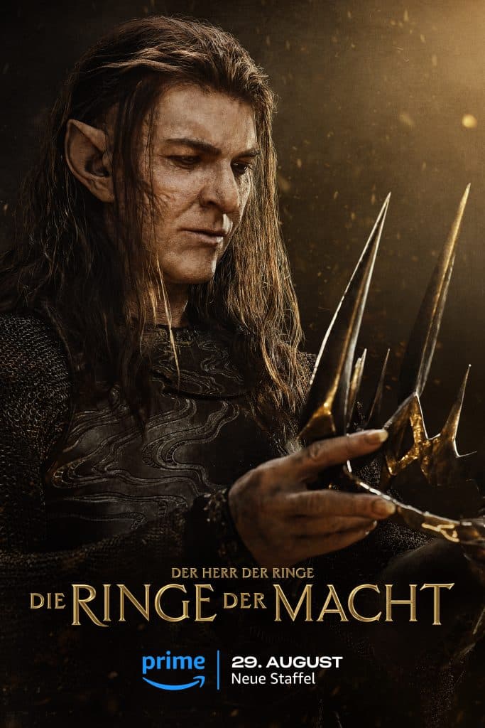 Ab 29.08 auf Amazon Prime! Epischer Kampf um Mittelerde – Neue "Herr der Ringe"– Serie verspricht gigantische Schlacht 2 Ab 29.08 auf Amazon Prime! Epischer Kampf um Mittelerde – Neue "Herr der Ringe"– Serie verspricht gigantische Schlacht LOTR S2 Static2x3 2000x3000 AdarCrown PRE PV FINAL de DE