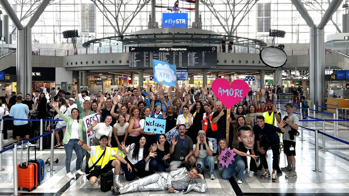 „Jettin‘ Stuggi with it“: MAECKES feiert 100 Jahre Flughafen Stuttgart mit eigener Hymne!