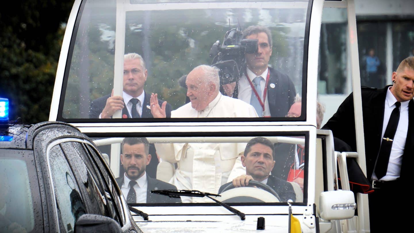 Papst Franziskus: "Krieg ist immer eine Niederlage" – Appell für Frieden in Luxemburg Luxembourg visite officielle Pape Francois 26.09.2024 125