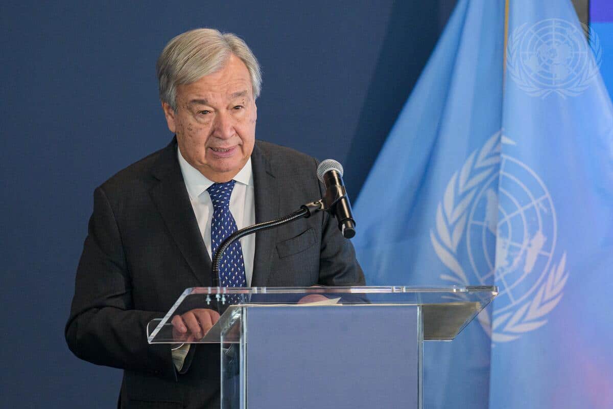 UN-Generalsekretär Guterres zutiefst beunruhigt über Eskalation zwischen Libanon und Israel