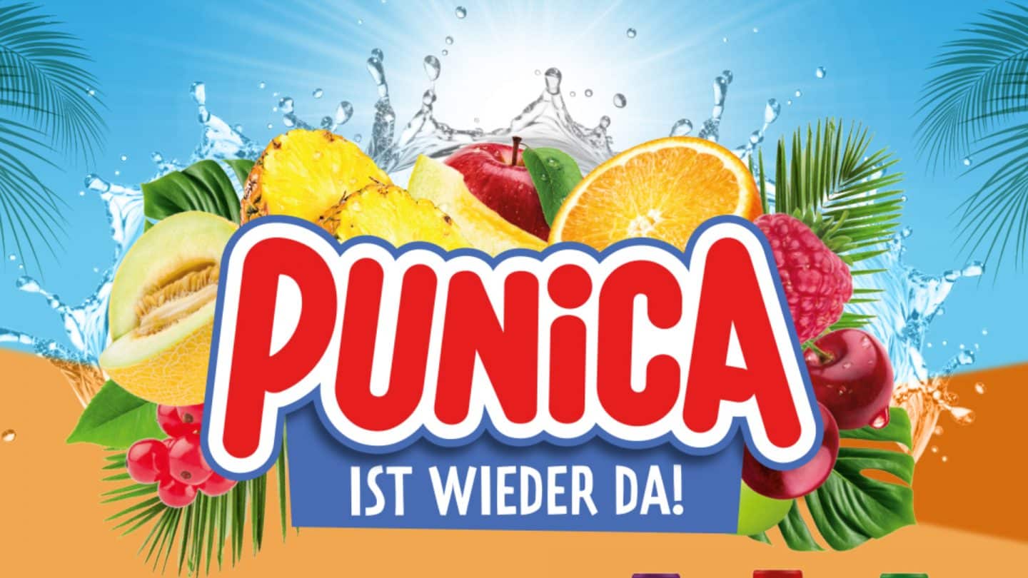 Punica ist wieder da: Kult-Fruchtsaft feiert überraschendes Comeback in Deutschland!
