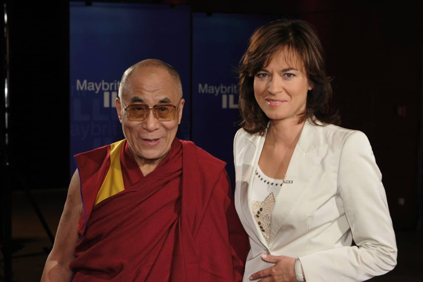 Dalai Lama, Maybrit Illner (2008)