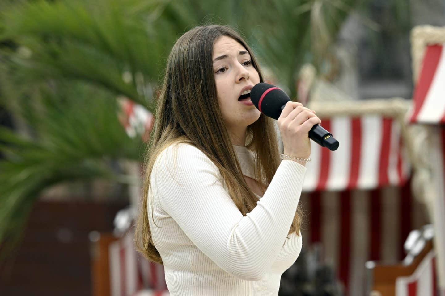 Leonie Noppenberger (17) aus Ruppertsberg. Die jüngste Kandidatin der Staffel
