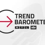 "RTL/ntv-Trendbarometer"-Logo +++ Die Verwendung des sendungsbezogenen Materials ist nur mit dem Hinweis und Verlinkung auf RTL+ gestattet. +++