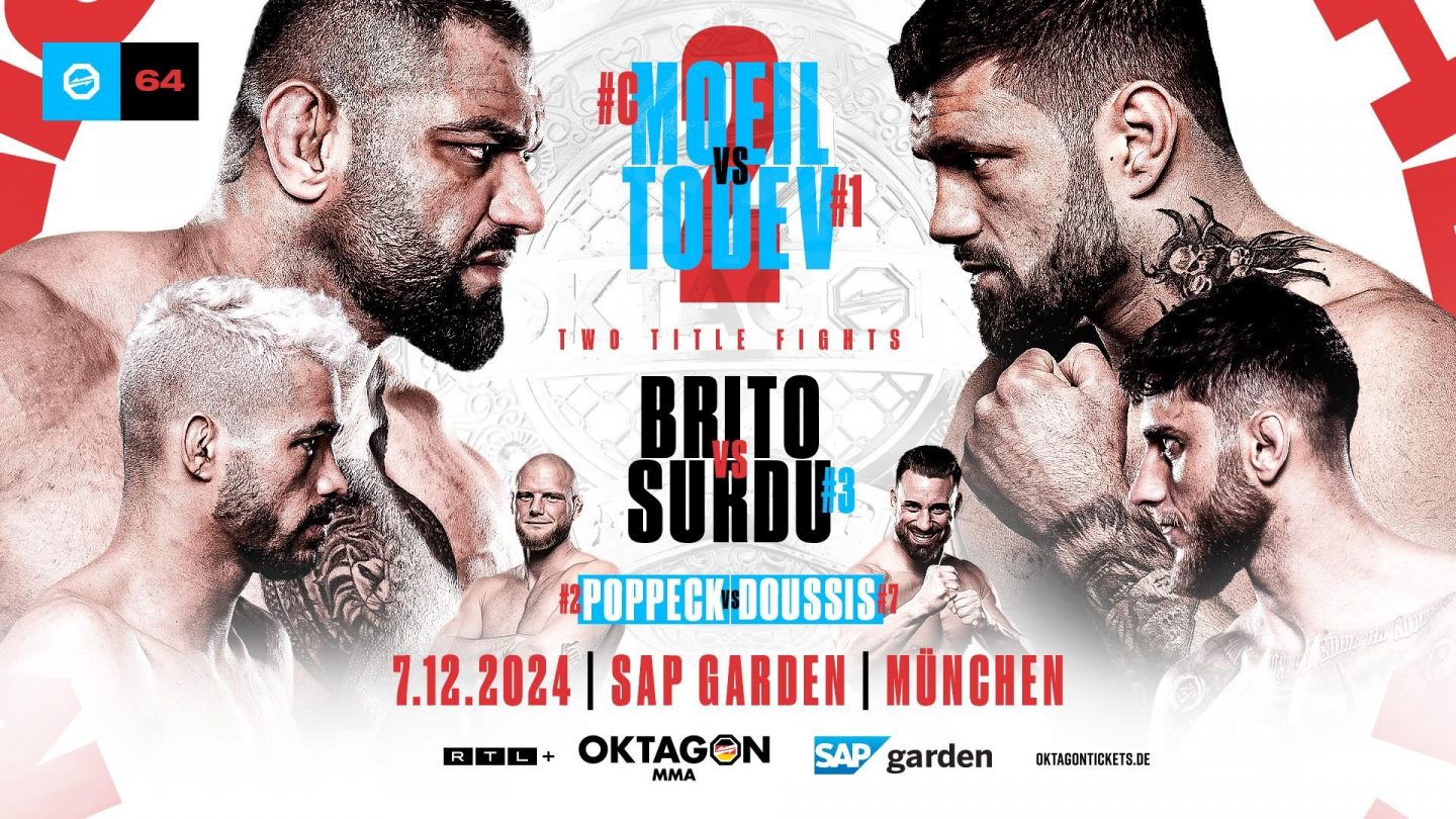 MMA-Kracher live auf RTL+: Moeil vs. Todev 2 – Rematch um den Titel!