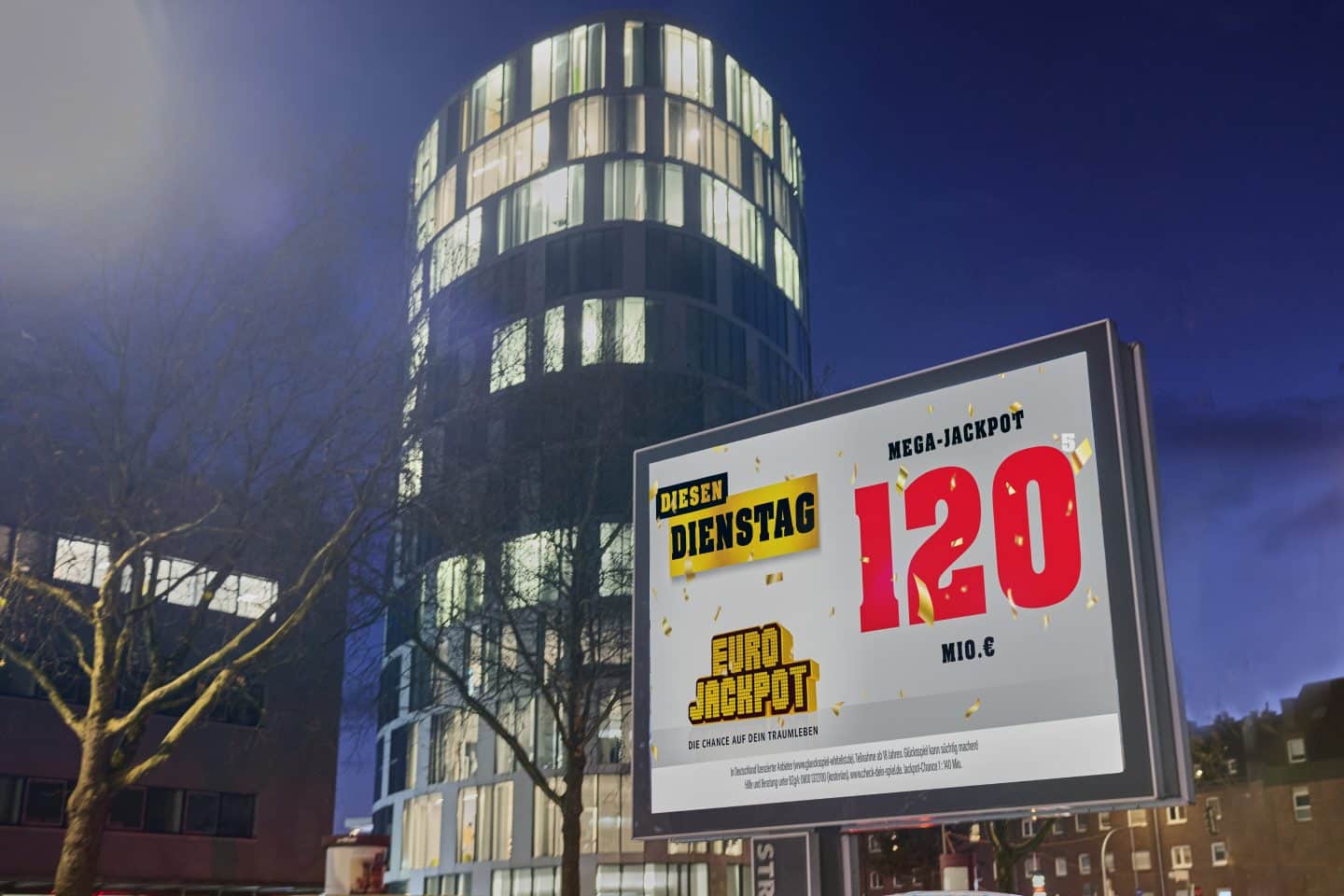 Rekord! Zum 17. Mal bleibt der 120-Millionen-Eurojackpot ungeknackt!