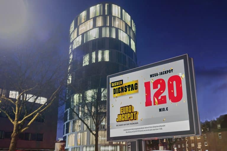 Rekord! Zum 17. Mal bleibt der 120-Millionen-Eurojackpot ungeknackt!