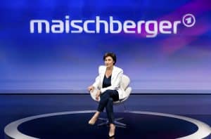 Moderatorin Sandra Maischberger.