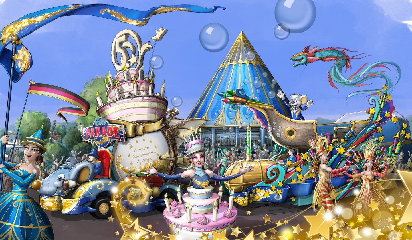 50 Jahre Europa-Park: Das Jubiläumsjahr verspricht Magie, neue Attraktionen und spektakuläre Events!