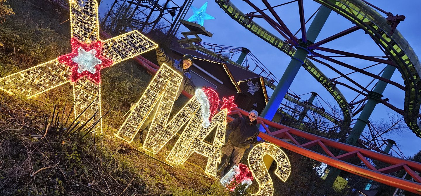 Schwaben Park lädt zum 1. Adventstraum ein: Lichter, Fahrspaß und vorweihnachtliche Stimmung