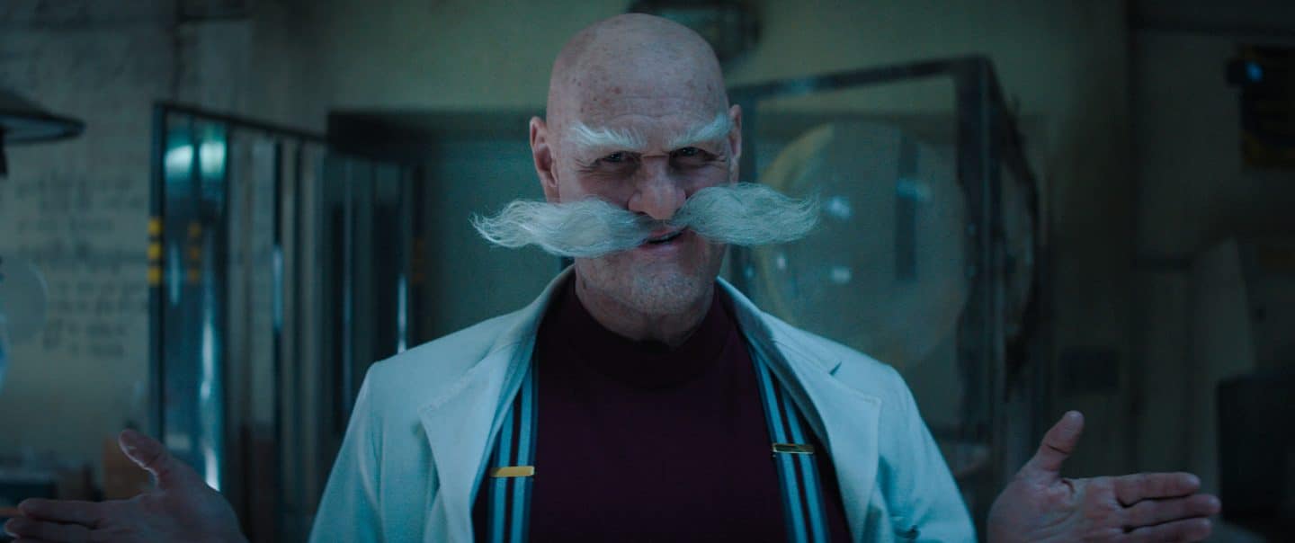 Jim Carrey als Gerald Robotnik in Sonic the Hedgehog 3
