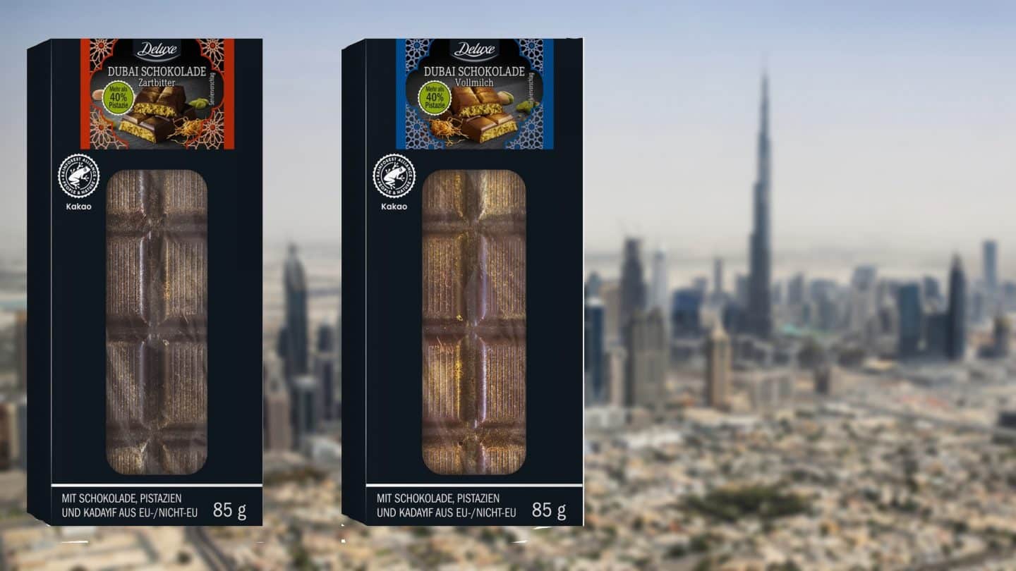 Limitierte Dubai-Schokolade bei Lidl: Traumreisen und 10.000 Tafeln im Angebot