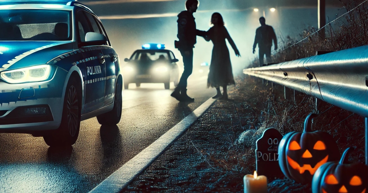 Halloween-Streit eskaliert: Mutter verletzt zwei Polizisten, weil Tochter (15) nicht von Party heimkehrt – Einsatz mit 5 Streifenwagen.
