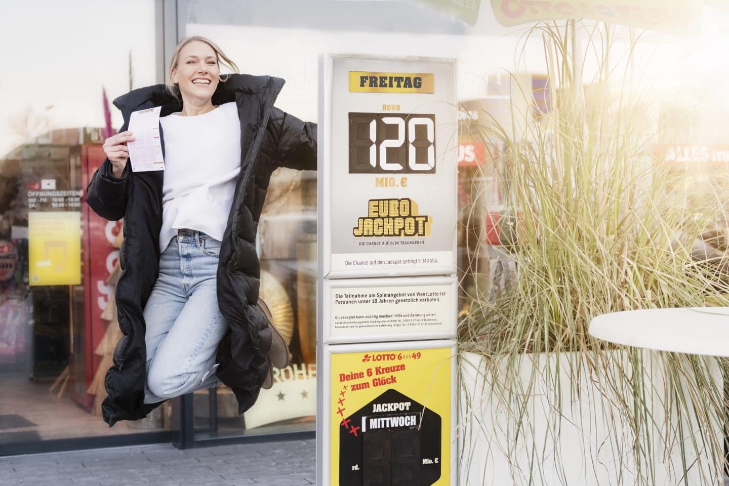 Eurojackpot-Jagd geht weiter: MEGA-Jackpot mit 120 Millionen geht in die siebte Runde