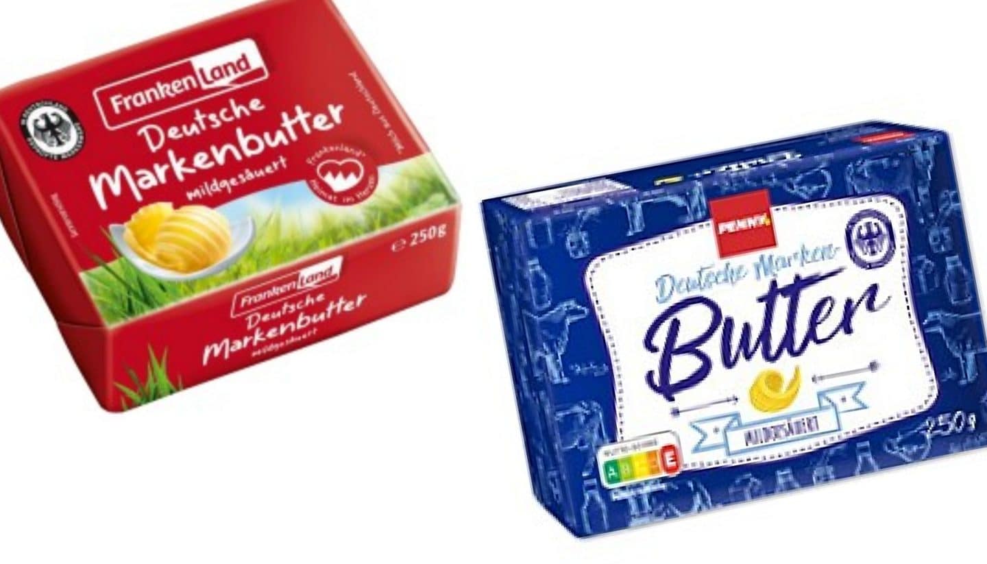 Rückruf: Fremdkörper in Butter – Markenprodukte von Edeka, Kaufland und Penny betroffen