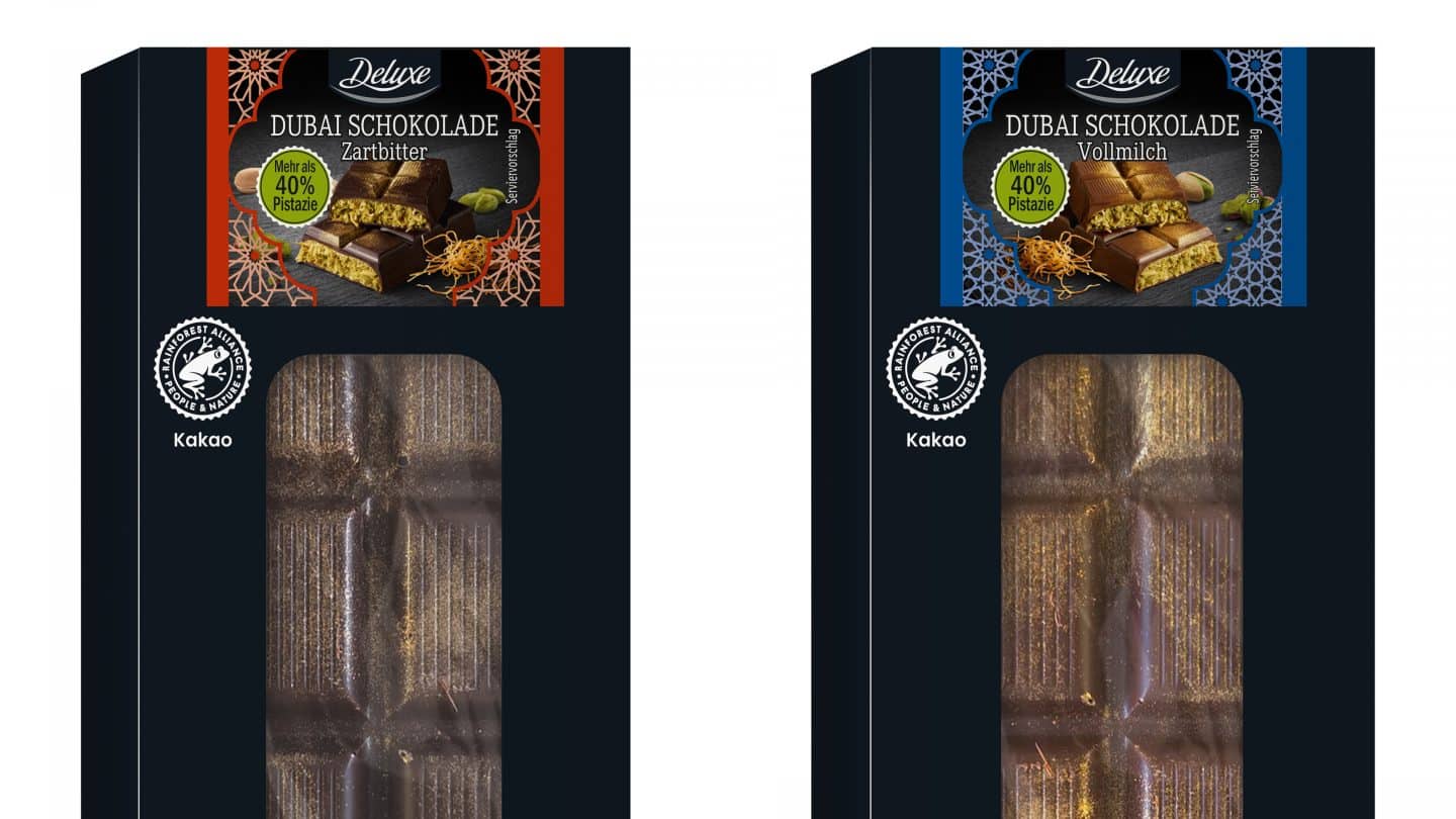 Deluxe-Genuss für Schokoladenliebhaber: Lidl bringt 10.000 Tafeln Dubai-Schokolade für 3,29 Euro