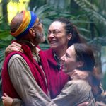 Pierre Sanoussi-Bliss, Lilly Becker, Alessia Herren (r.)