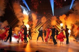 Das Opening der Profitänzer:innen mit David Garrett.