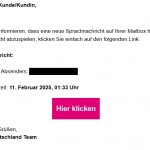 Telekom Abzock-Mail