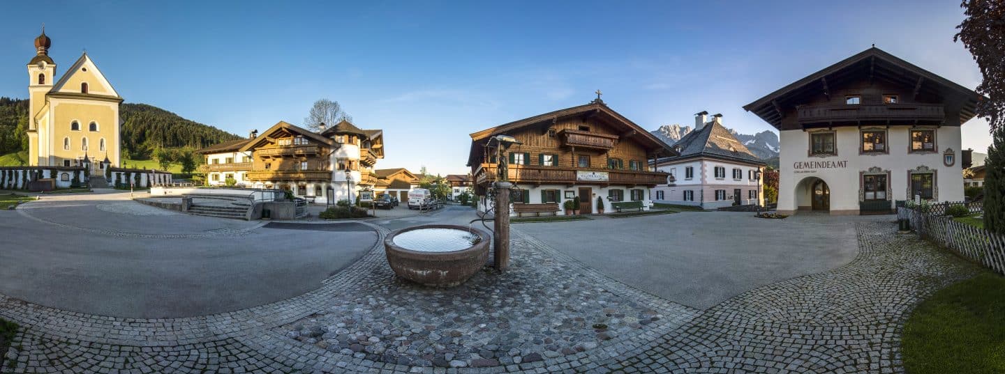 Dorfplatz in Going