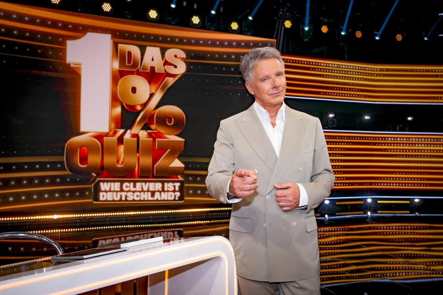 „Das 1%-Quiz“ heute mit Diana Amft & Sebastian Deyle – wer knackt die härtesten Fragen von Jörg Pilawa?