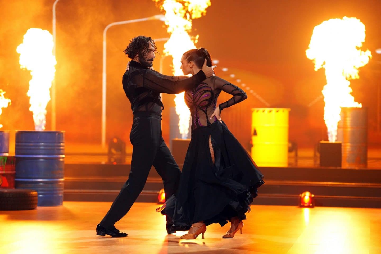 Paola Maria und Massimo Sinató tanzen Tango.