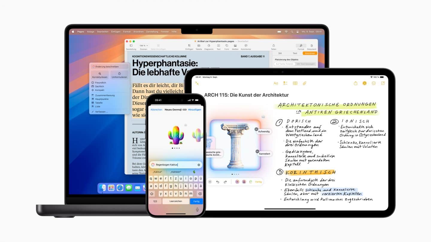 Jetzt wird’s intelligent – und zwar auf Deutsch! Apple startet KI-Offensive mit iOS 18.4 und Co.