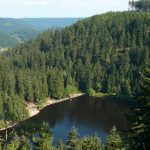Glaswaldsee von der Lettstädter Höhe