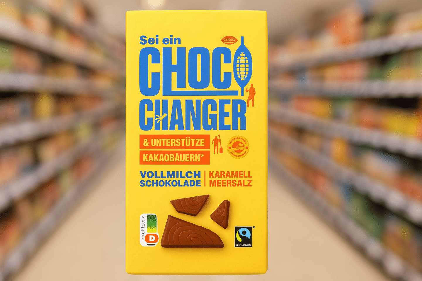 Aldi ruft Schokolade zurück – Verletzungsgefahr! Metallteile in „Choceur Choco Changer“ entdeckt