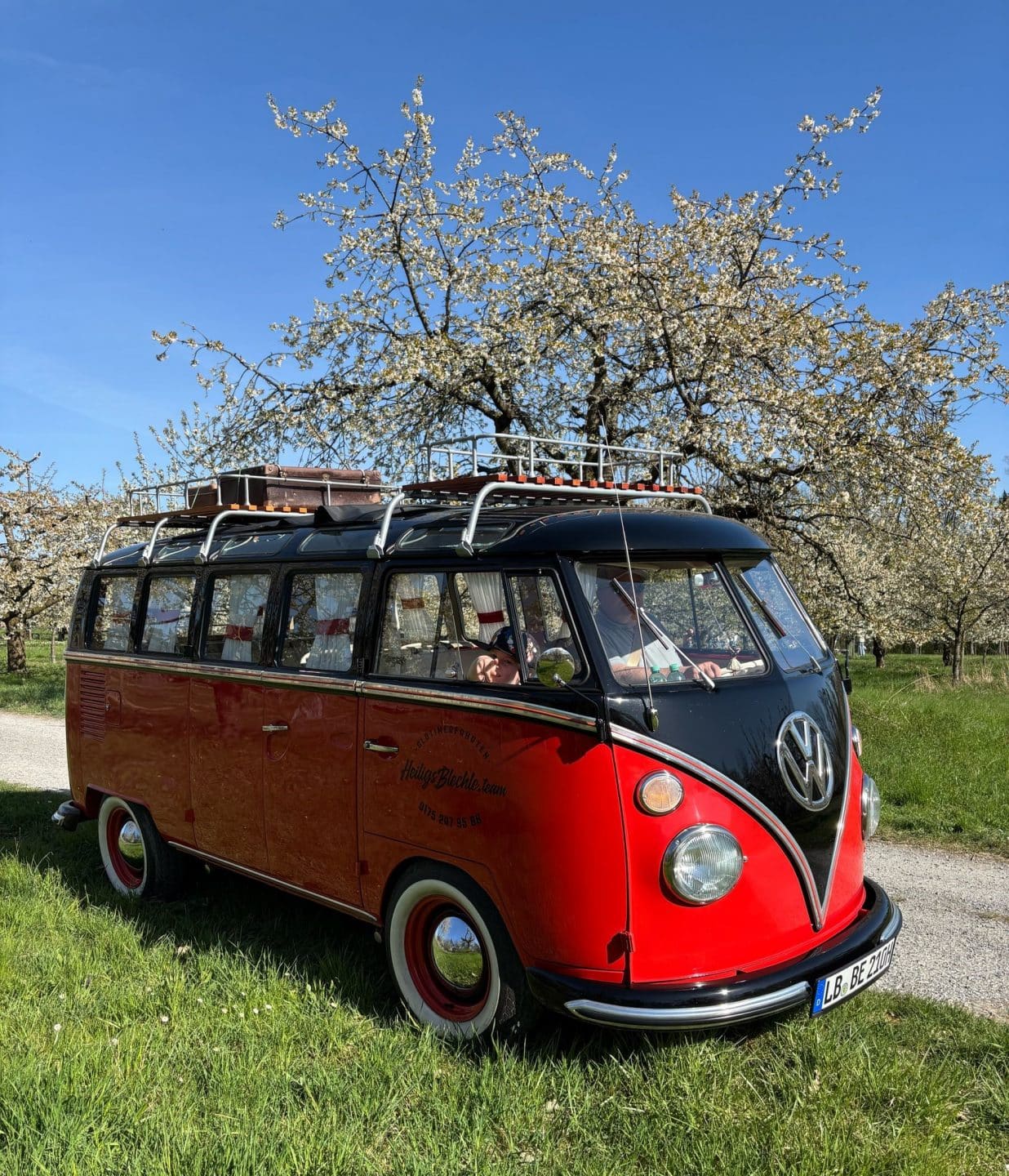 Ausflugstipp Heilbronn: Nostalgie pur! Weingut Hopping mit dem Oldtimer-Bus Bulli T1